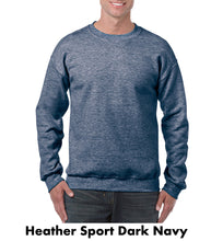 Load image into Gallery viewer, Gildan++ Heavy Blend++ Adult Crewneck Sweatshirt #A18000 2 color, Colors Min 12