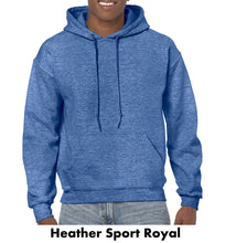 Load image into Gallery viewer, Gildan Adult Hooded Sweatshirt #A18500 2 Color, Colors Min 12