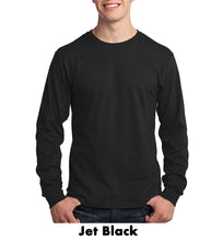 Load image into Gallery viewer, Personalized Port & Company++ Long Sleeve Cotton T-Shirt #APC54LS 2 Color, Colors Min 12
