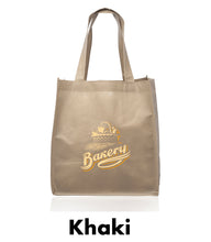 Load image into Gallery viewer, Value Non-woven Grocery Tote Bags #ATOT127 Color- 2 Color Imprint Min 12