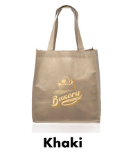 Load image into Gallery viewer, Value Non-woven Grocery Tote Bags #ATOT127 Color- BP Unlimited Imprint Min 12