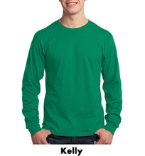 Load image into Gallery viewer, Personalized Port & Company++ Long Sleeve Cotton T-Shirt #APC54LS 2 Color, Colors Min 12
