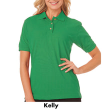 Load image into Gallery viewer, Blue Generation Ladies Short Sleeve Polo Shirt #ABGEN6204 BP Unlimited Min 12