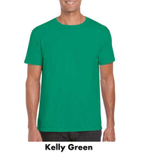 Load image into Gallery viewer, Gildan SoftStyle Adult T-Shirt #AG64000 Color - 2 Color Imprint Min 12
