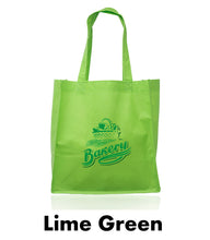Load image into Gallery viewer, Value Non-woven Grocery Tote Bags #ATOT127 Color- BP Unlimited Imprint Min 12