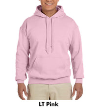 Load image into Gallery viewer, Gildan Adult Hooded Sweatshirt #A18500 1 Color, Colors Min 12