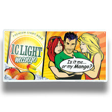 Load image into Gallery viewer, Large Custom Embossed Metal Parking Sign - 12"x24" (4 Color Process) #PX-4C Min 100