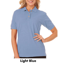 Load image into Gallery viewer, Blue Generation Ladies Short Sleeve Polo Shirt #ABGEN6204 1 Color Min 12