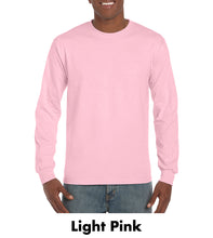 Load image into Gallery viewer, Gildan Ultra Cotton Long Sleeve T-shirt #AG2400 1 Color, Colors Min 12