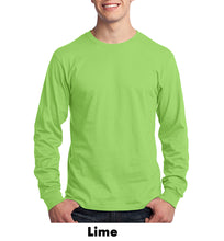 Load image into Gallery viewer, Personalized Port & Company++ Long Sleeve Cotton T-Shirt #APC54LS 1 Color, Colors Min 12