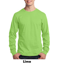 Load image into Gallery viewer, Personalized Port & Company++ Long Sleeve Cotton T-Shirt #APC54LS 2 Color, Colors Min 12