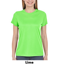 Load image into Gallery viewer, UltraClub++ Ladies' Cool & Dry Performance T-Shirt #A8420L 1 Color Min 12
