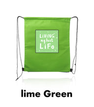 Load image into Gallery viewer, Non-Woven Drawstring Backpacks #ATOT12 1 Color Imprint Min 12