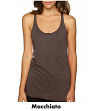 Load image into Gallery viewer, Next Level Tri-Blend Racerback Tank Top #ANL6733 2 Color Min 12