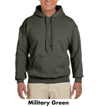 Load image into Gallery viewer, Gildan Adult Hooded Sweatshirt #A18500 2 Color, Colors Min 12