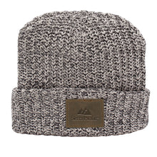Load image into Gallery viewer, Milliner Cuffed Knit Beanie with Leather Patch #TMILLINER Min 50