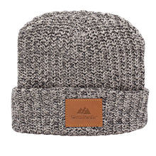 Load image into Gallery viewer, Milliner Cuffed Knit Beanie with Leather Patch #TMILLINER Min 50