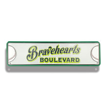 Load image into Gallery viewer, Mini Street Sign (4" x 15") 4 color process #MSTR-4C Process Street Signs 4" x 15" Min 100