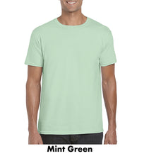 Load image into Gallery viewer, Gildan SoftStyle Adult T-Shirt #AG64000 Color - 2 Color Imprint Min 12