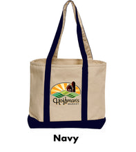Load image into Gallery viewer, Heavyweight Cotton Tote Bags #ATOT210 2 Color Imprint Min 12