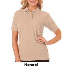 Load image into Gallery viewer, Blue Generation Ladies Short Sleeve Polo Shirt #ABGEN6204 1 Color Min 12