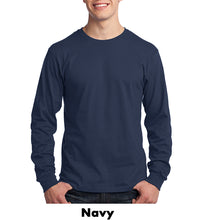Load image into Gallery viewer, Personalized Port & Company++ Long Sleeve Cotton T-Shirt #APC54LS 1 Color, Colors Min 12