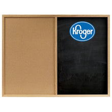 Load image into Gallery viewer, Oak Frame Combination Board - 48"x 36" #COMBO3648 Min 1