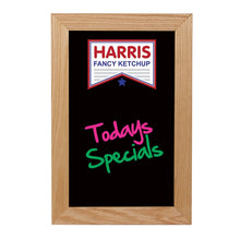 Load image into Gallery viewer, Oak Frame Wall Wet-Erase Board - 12"w x 18"h #WEFW1218 Min 1