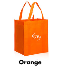 Load image into Gallery viewer, Reusable Grocery Tote Bags #ATOT11 BP Unlimited Imprint Min 12