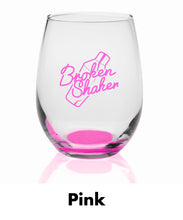 Load image into Gallery viewer, 9 oz. Import Stemless Wine Glasses #A207 Color- 2 Color Imprint Min 12