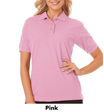 Load image into Gallery viewer, Blue Generation Ladies Short Sleeve Polo Shirt #ABGEN6204 1 Color Min 12