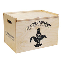 Load image into Gallery viewer, Plywood Display Crate with Sliding Cover #WDC16 Min 1
