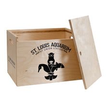 Load image into Gallery viewer, Plywood Display Crate with Sliding Cover #WDC16 Min 1