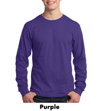 Load image into Gallery viewer, Personalized Port & Company++ Long Sleeve Cotton T-Shirt #APC54LS 2 Color, Colors Min 12