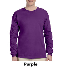 Load image into Gallery viewer, Gildan Ultra Cotton Long Sleeve T-shirt #AG2400 1 Color, Colors Min 12
