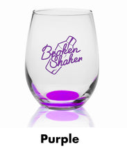 Load image into Gallery viewer, 9 oz. Import Stemless Wine Glasses #A207 Color- 2 Color Imprint Min 12