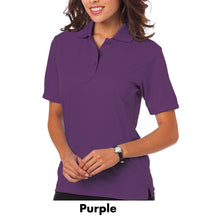 Load image into Gallery viewer, Blue Generation Ladies Value Moisture Wicking Polo Shirt #ABGEN6300 1 Color Min 12