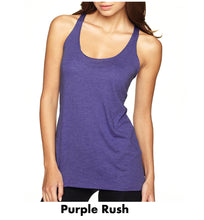 Load image into Gallery viewer, Next Level Tri-Blend Racerback Tank Top #ANL6733 1 Color Min 12