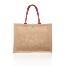 Load image into Gallery viewer, Cotton Pocket Jute Tote Bags #ATOT3777 BP Unlimited Imprint Min 12