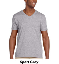 Load image into Gallery viewer, Gildan Adult Softstyle V-Neck T-Shirts #2118-553232816 Color - BP Unlimited Imprint Min 12