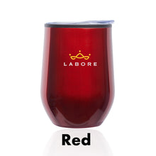 Load image into Gallery viewer, 12 oz. Shelby Stemless Wine Glass with lid #ASW47 Color- 1 Color Imprint Min 12