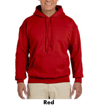 Load image into Gallery viewer, Gildan Adult Hooded Sweatshirt #A18500 2 Color, Colors Min 12