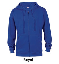 Load image into Gallery viewer, Adult Unisex Heavyweight Fleece Zip Hoodie Sweatshirt #A99300 1 Color Imprint Min 12