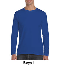 Load image into Gallery viewer, Gildan++ SoftStyle++ 4.5 oz. Adult Long Sleeve T-Shirt #AG64400 2 Color Min 12