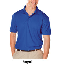 Load image into Gallery viewer, Blue Generation Men's Value Moisture Wicking Polo Shirt #ABGEN7300 2 Color Min 12