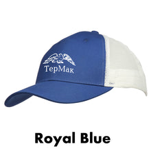 Load image into Gallery viewer, Cotton Mesh Baseball Cap #ACAP19 Embroidery Min 12