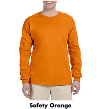 Load image into Gallery viewer, Gildan Ultra Cotton Long Sleeve T-shirt #AG2400 1 Color, Colors Min 12