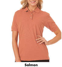 Load image into Gallery viewer, Blue Generation Ladies Short Sleeve Polo Shirt #ABGEN6204 1 Color Min 12