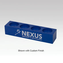 Load image into Gallery viewer, Sampler Block Beer Flight - 4 Pocket #SPBK004 Min 1