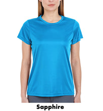 Load image into Gallery viewer, UltraClub++ Ladies' Cool & Dry Performance T-Shirt #A8420L 2 Color Min 12
